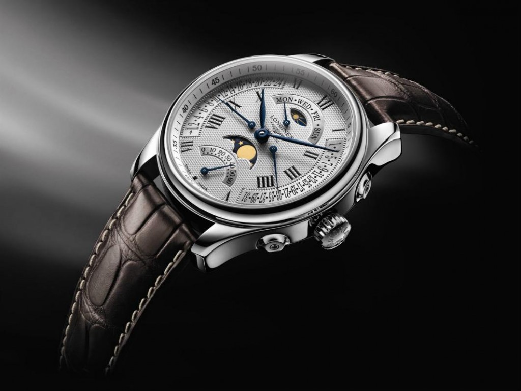 longines master collection retrograde moon phase automatic - TickTickTickTick